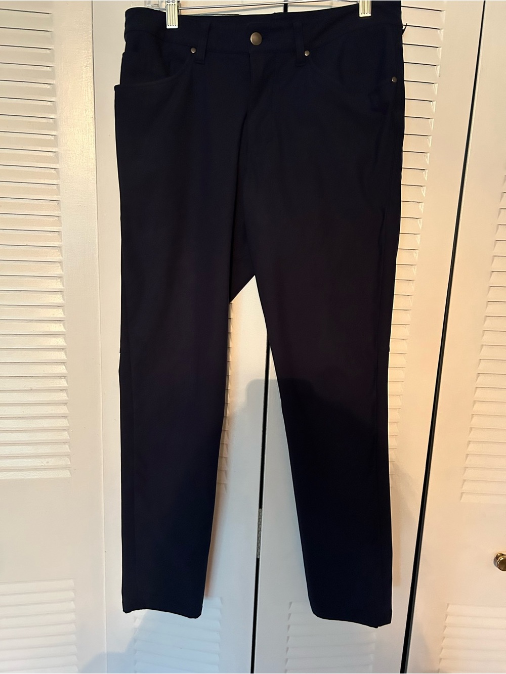 lululemon athletica Men's Dark Navy ABC Slim Work Pants